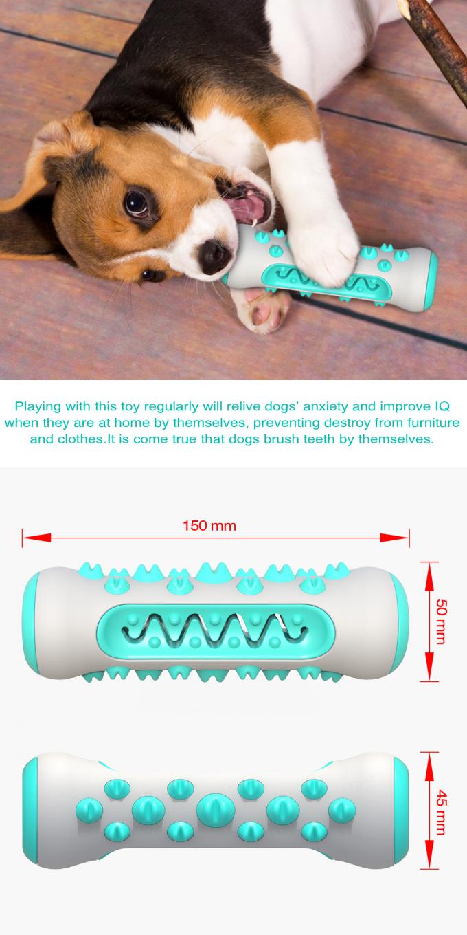 Игрушка ручки Multicolor здоровой материальной собаки молярная с подгонянным обслуживанием