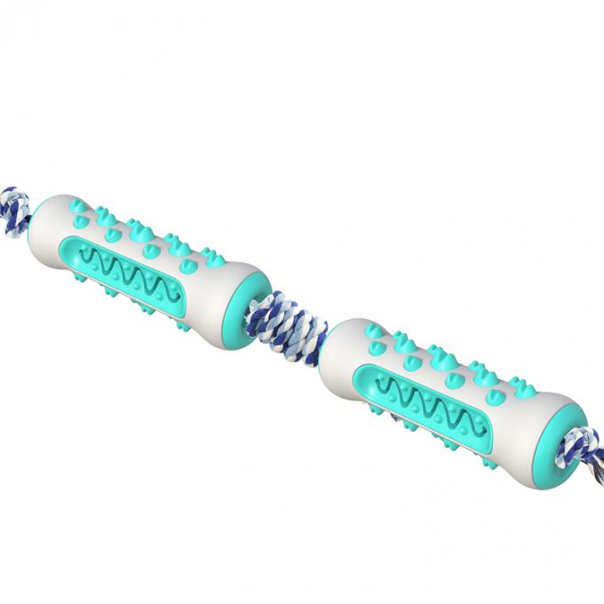 Зубная щетка веревочки игрушки собаки зубной пасты точной качественной молярной зубной щетки неуничтожаемая прочная